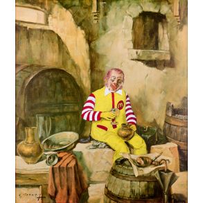 Fyraften, kunstprint