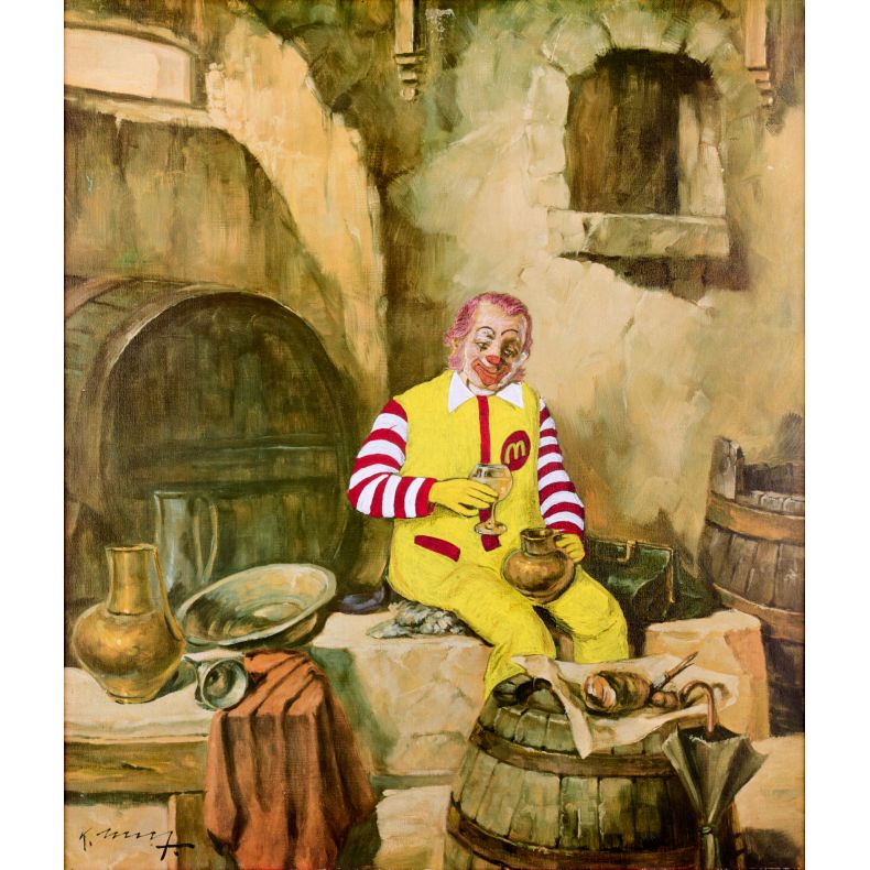 Fyraften, kunstprint