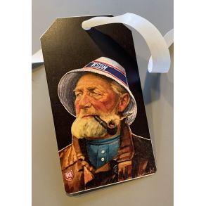 Til-og-fra kort - AGF fiskerren  pakke med 5 stk 