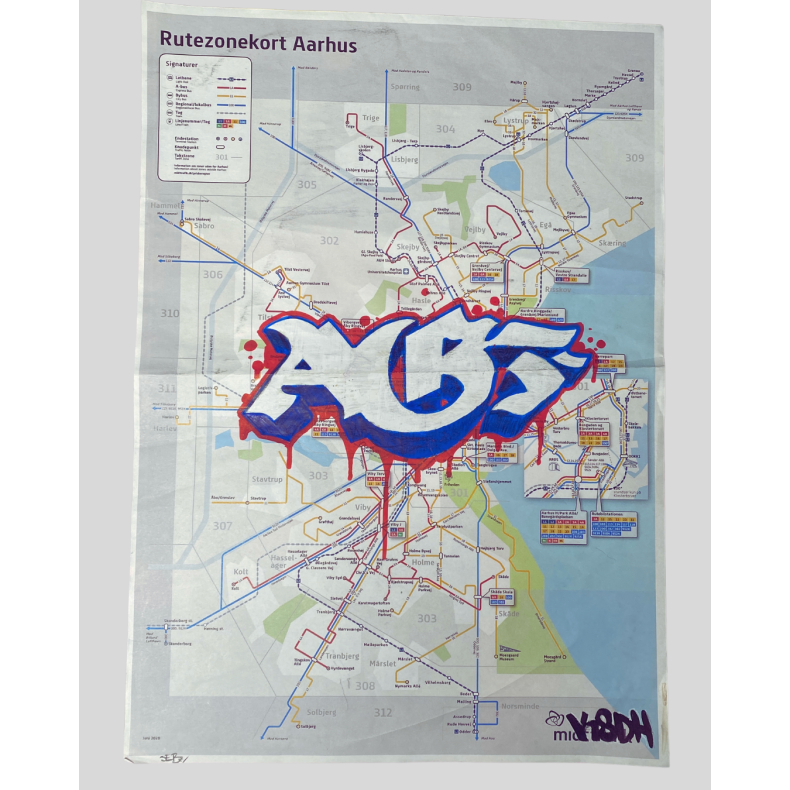 Original tegning - AGF