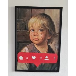 SoMe kiddo kunstprint  - limited edition