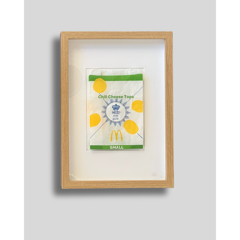 Fast Food - Slow Art - Royal cheese tops edition