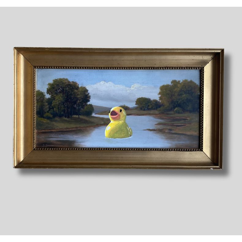 Originalv�rk - Yellow duck Marine