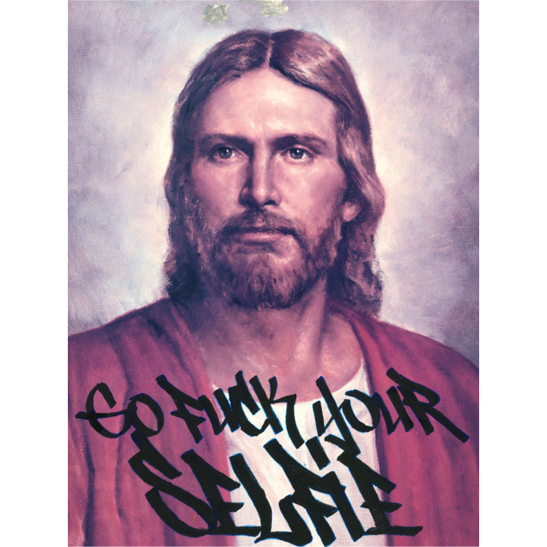 Go fuck your selfie - Plakat / kunstprint  - limited edition