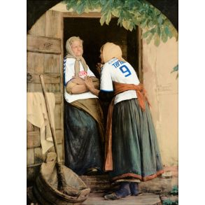 AGF plakat.  Mandagstrnere, kunstprint